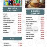 Menu Chouf l'Or Marrakech December 2023 450012-096400